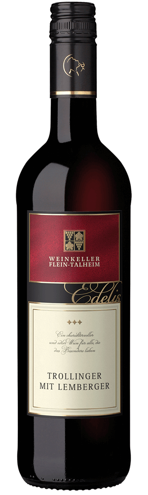 Weinkeller Flein-Talheim Trollinger mit € 6,90 halbtrocken, Lemberger