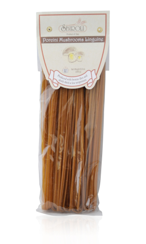 Sbiroli Linguine mit Steinpilzen